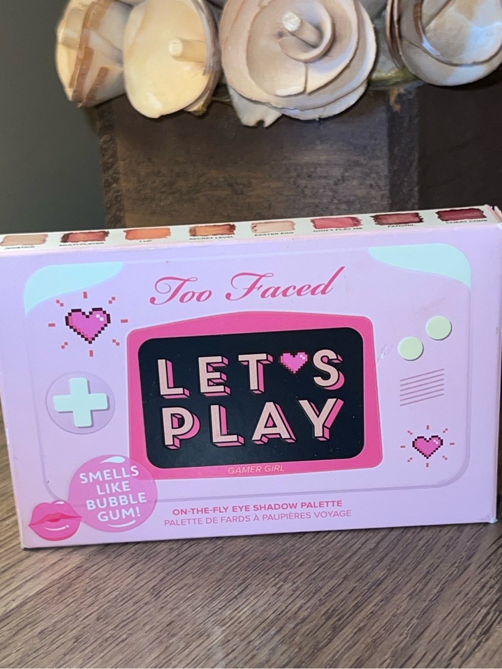 Too Faced Let's Play Gamer Girl Eyeshadow Palette - Never Used